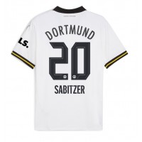 Borussia Dortmund Marcel Sabitzer #20 Tretí futbalový dres 2024-25 Krátky Rukáv